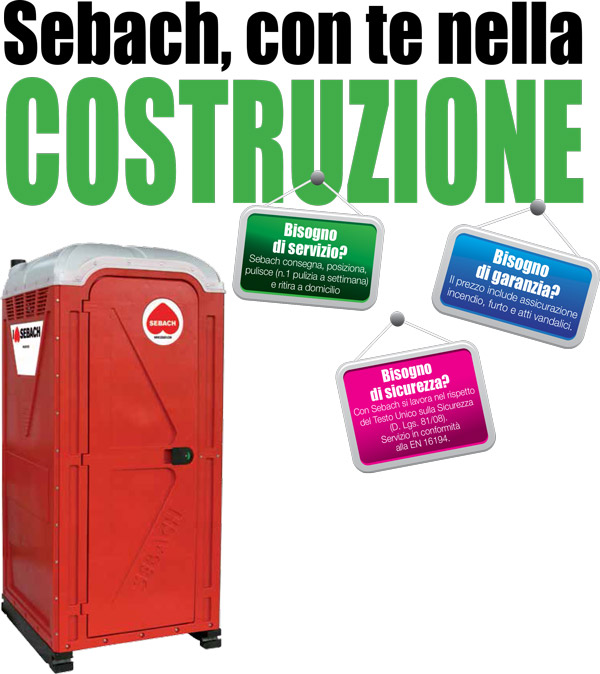 noleggio bagni chimici ed accessori